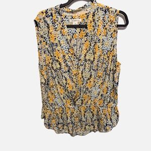 Liz Claiborne sleeveless peplum blouse